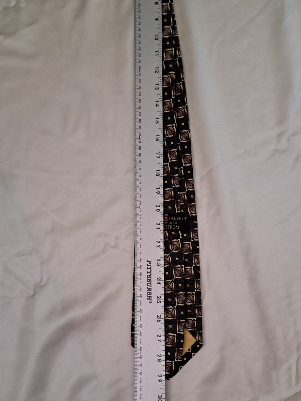 Robert Talbott Best of Class Nordstrom Silk Tie Geometric Imported Silk - Picture 6 of 9